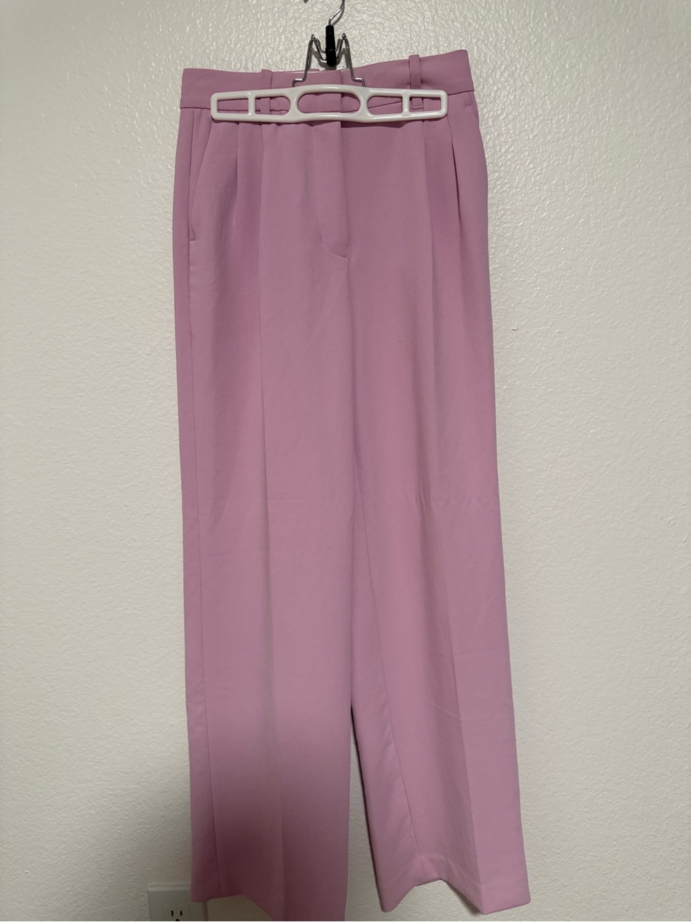 Wilfred Lavender Pink Wide-Leg Trousers